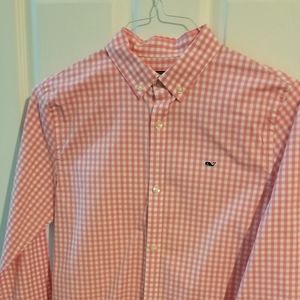 Boy's Vineyard Vines Whale Dress Shirt